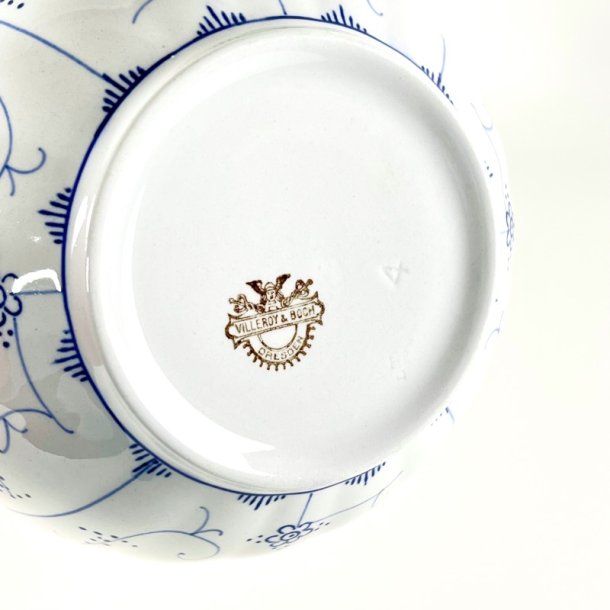 Vintage Villeroy &amp; Boch, rund serveringsskl - musselmalet 