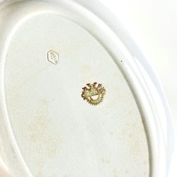 Vintage Villeroy &amp; Boch serveringsfad - musselmalet (nr. 1)