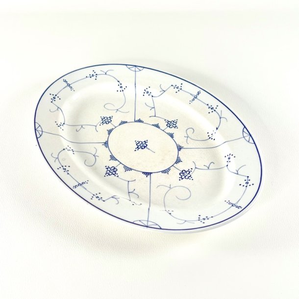 Vintage Villeroy &amp; Boch serveringsfad - musselmalet (nr. 1)