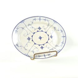 Vintage Villeroy &amp; Boch serveringsfad - musselmalet (nr. 1)