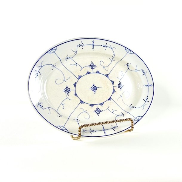 Vintage Villeroy &amp; Boch serveringsfad - musselmalet (nr. 1)