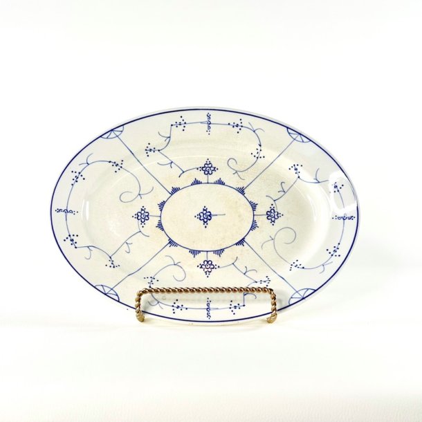 Vintage Villeroy &amp; Boch serveringsfad - musselmalet (nr. 1)