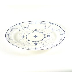Vintage Villeroy &amp; Boch serveringsfad - musselmalet (nr. 1)