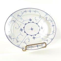 Vintage Villeroy &amp; Boch serveringsfad - musselmalet (nr. 2)