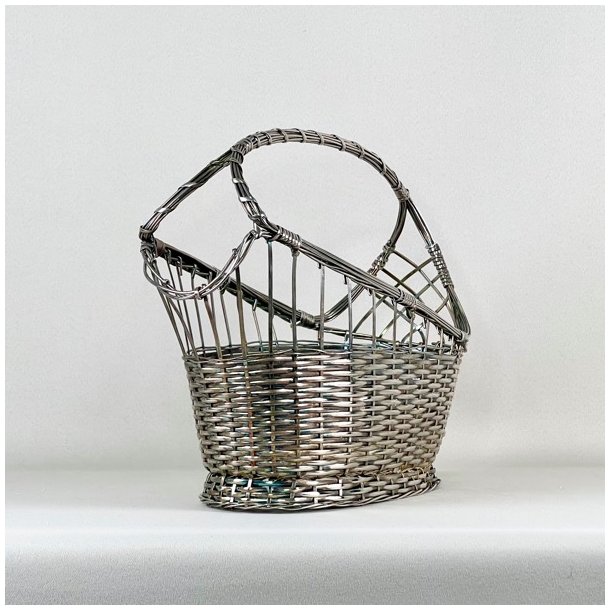 Vinflaskeholder i metal  