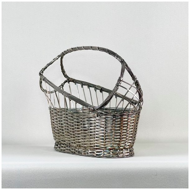 Vinflaskeholder i metal  