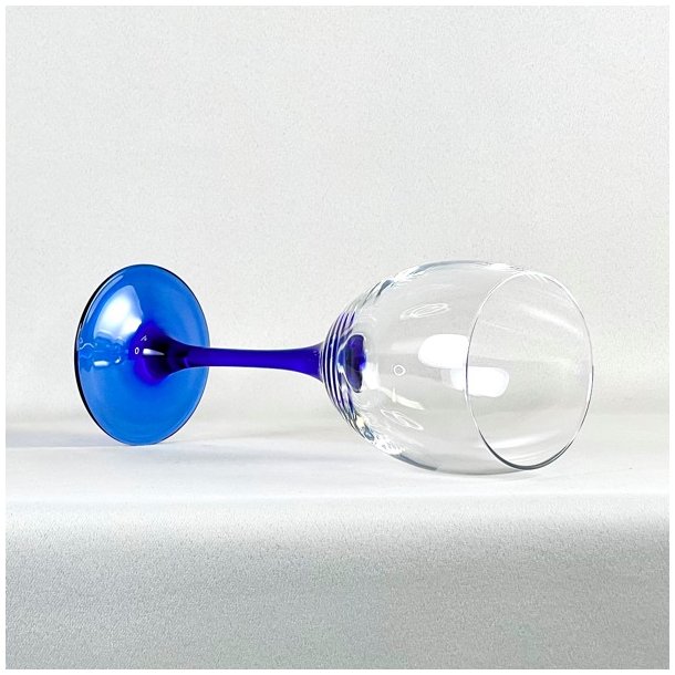 Luminarc vinglas med bl stilk - hvidvin