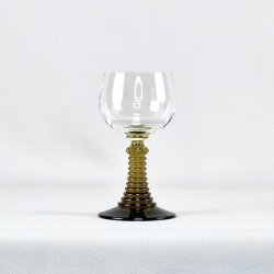 Rmerglas - lille, olivengrn fod 