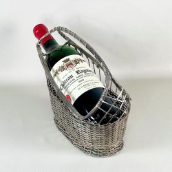 Vinflaskeholder i metal  