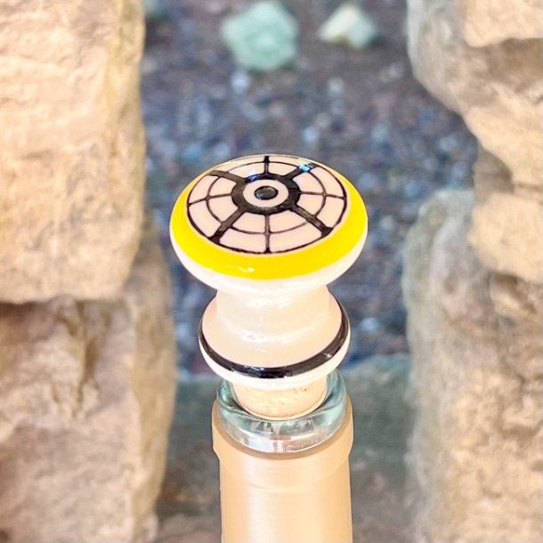 Vinprop m/hndmalet top