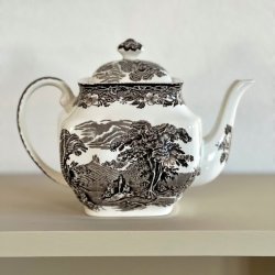 Tekande - Wedgwood brunt motiv