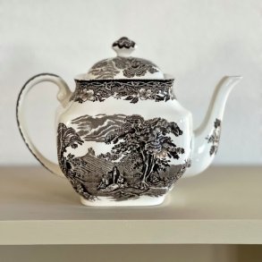 Tekande - Wedgwood brunt motiv