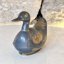 Dekorative nder i tin (st a' 3 stk) 