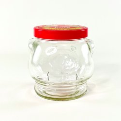 Opbevaringsglas - Kraft Food (1989) bamse, stor 