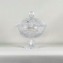 Bonbonniere - med roser, p fod