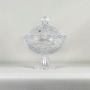 Bonbonniere - med roser, p fod