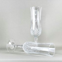 Champagneglas - krystal (4 stk)