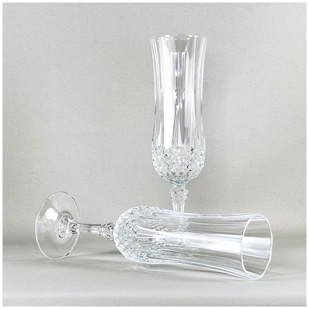 Champagneglas - krystal (4 stk)