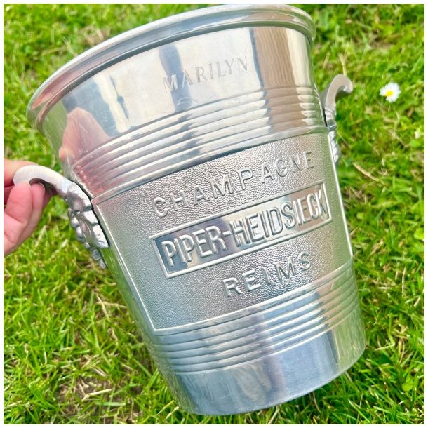 Champagnekler - fransk, Piper Heidsieck, Marilyn Monroe