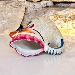 Vintage fransk kande - hane, fajance