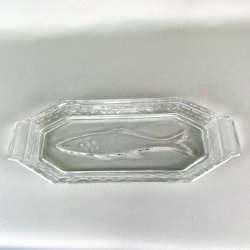 Fiskefad - aflangt med fisk