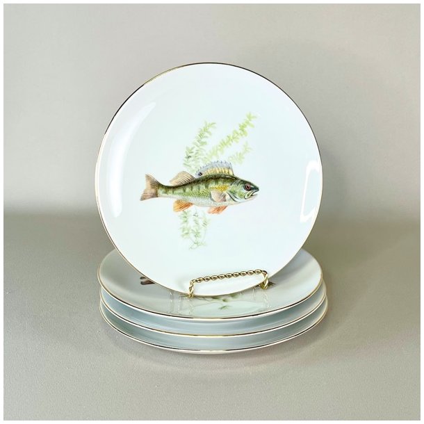 Fisketallerkener (4 stk) - Bareuther Waldsassen