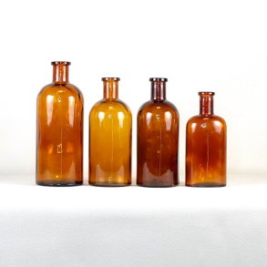 Brune medicinflasker