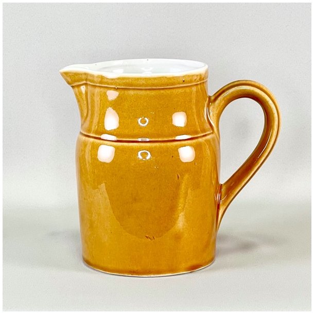 Vintage fransk kande - honning farvet