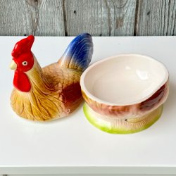 Fransk patform - Michel Caugant, farverig hane