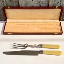 Forskrerst - vintage fransk, 2 dele 