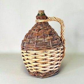 Kurveflaske - vintage, fransk