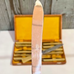 Vintage knive - middagsknive (12 stk) i ske 