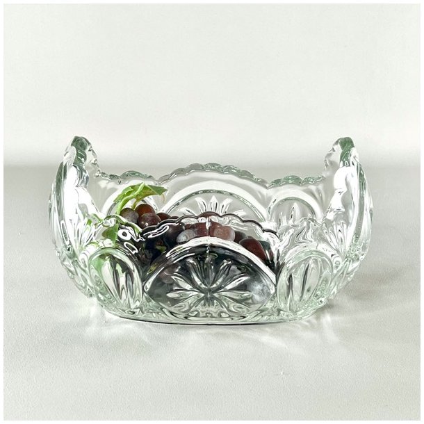 Glasskl - jardiniere, stjernemnster