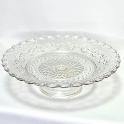 Glasopsats - vintage kagefad p fod 