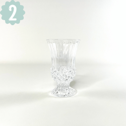 Vintage glasvaser - hospitalsvaser, str. S-M