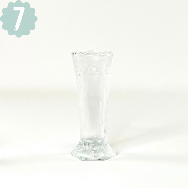 Vintage glasvaser - hospitalsvaser, str. S-M