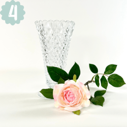 Vintage glasvaser - hospitalsvaser, str. M-L