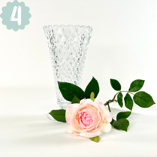 Vintage glasvaser - hospitalsvaser, str. M-L
