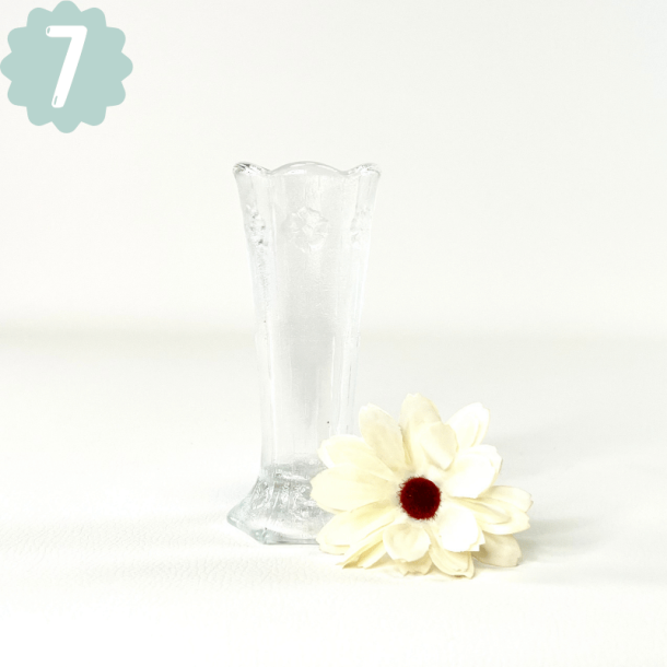 Vintage glasvaser - hospitalsvaser, str. S-M