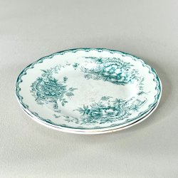 Frokosttallerken - vintage Anna R�rstrand gr�n