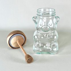 Honning glas med lg - stor bjrn