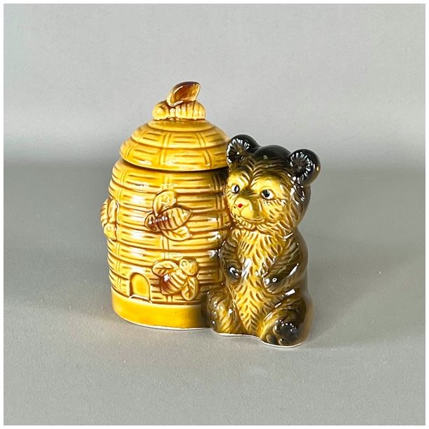 Honningkrukke m/bamse - antik
