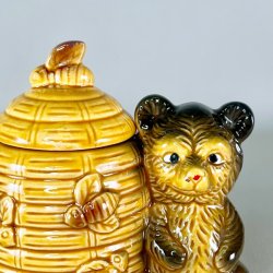 Honningkrukke m/bamse - antik