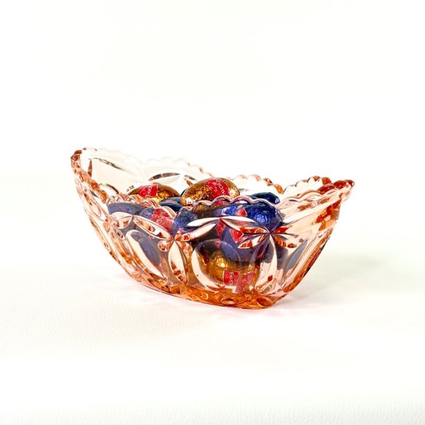 Glassk�l - vintage jardiniere, lyser�d