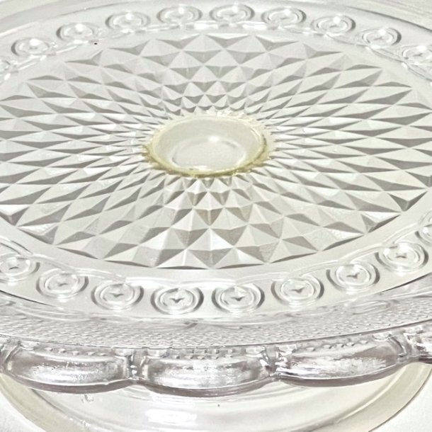 Glasopsats - vintage kagefad p fod 