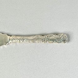 Vintage lagkagekniv - slvplet