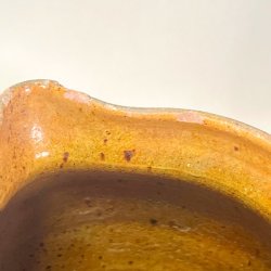 Vintage fransk kande - brndte farver