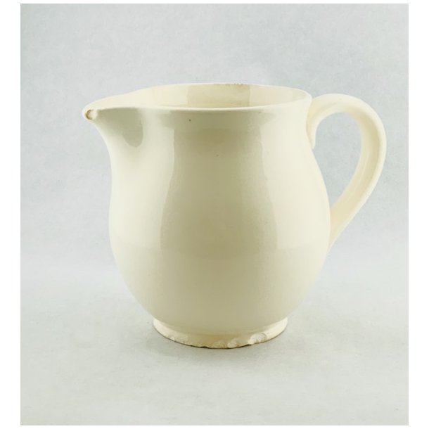 Kande - vintage buttet cremefarvet 