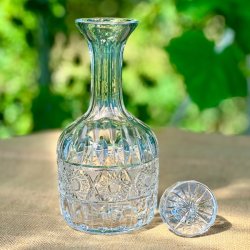 Karaffel - vintage, lang hals og stjernemnster