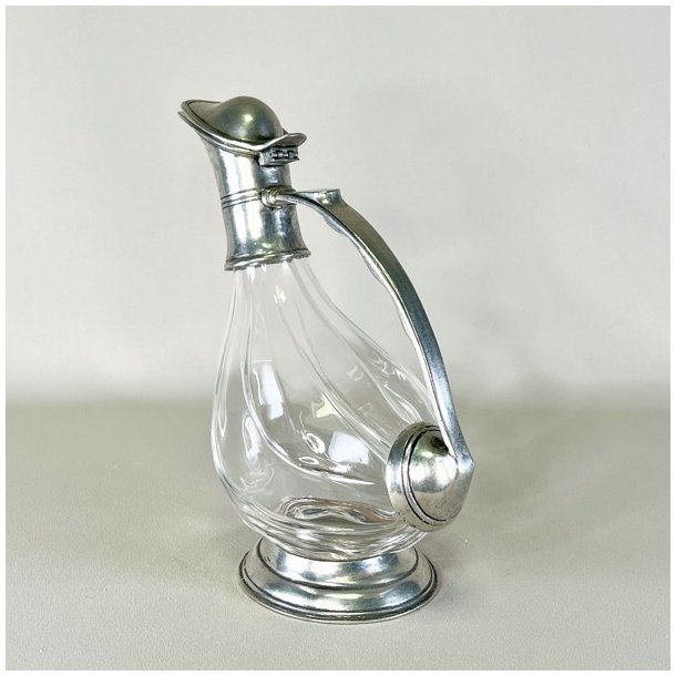 Karaffel - vintage fransk med tindetaljer